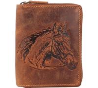 Greenburry Vintage Sternzeichen Geldbörse Leder 10 cm horse (821A-horse)