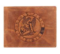 Greenburry Vintage Geldbörse Leder 12 cm braun