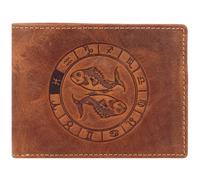 Greenburry Vintage Geldbörse Leder 12 cm braun