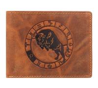 Greenburry Vintage Geldbörse Leder 12 cm braun