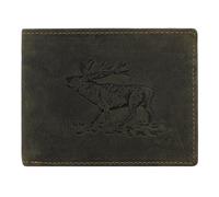 Greenburry Vintage Geldbörse 1705 Stag-30 Echtleder Hirsch oliv