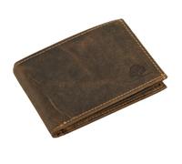 Greenburry Vintage Geldbörse Leder 12 cm sattelbraun