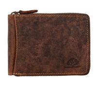 Greenburry Geldbörse Vintage 1666 RV-Scheintasche Leder Sattelbraun 0,2 l Herren