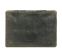 Greenburry Vintage Geldbörse Leder 7.5 cm grün