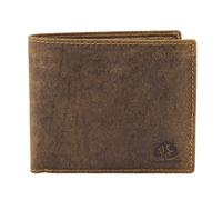 Greenburry Geldbörse Leder 12 cm brown (GB-1796-25)