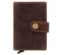 Greenburry Vintage Geldbörse RFID Schutz Leder 7.5 cm braun