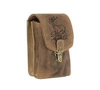 Greenburry Vintage Outdoor Gürteltasche Leder 11 cm brown