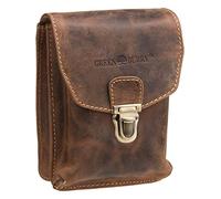 Greenburry Gürteltasche Vintage 1754 Gürteltasche hoch Sattelbraun Braun