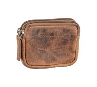 Greenburry Vintage Gürteltasche Leder 11 cm brown (1688-25) braun