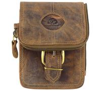 Greenburry Gürteltasche Vintage 326 Leder 14,5 cm Braun