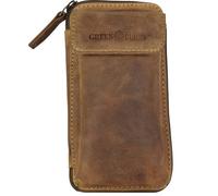 Greenburry Vintage Gürteltasche Leder 14,5 cm brown