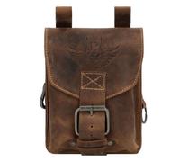 Greenburry Vintage Gürteltasche Leder 14.5 cm braun