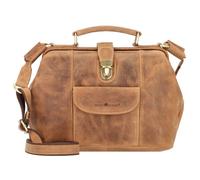Greenburry Handtasche Vintage Leder 31 cm Braun Damen