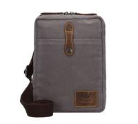 Greenburry Vintage Hemp Umhängetasche 19 cm grau