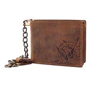 Greenburry Vintage Geldbörse RFID Leder 12 cm braun (GB-1705-DS-25)