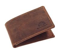 Greenburry Vintage 1659-25 Leder Mini Geldbeutel mit Münzfach