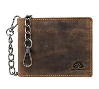 Greenburry Vintage Geldbörse Leder 12 cm brown (1796-S-25)