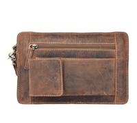 Greenburry Vintage Herrentasche Leder 22 cm brown