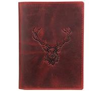 Greenburry Vintage Hirsch Ausweisetui Leder 12.5 cm rusty red (328B-RS-26)