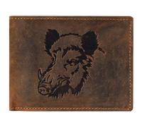 Greenburry Vintage Keiler Geldbörse Leder 12 cm braun