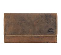 Greenburry Vintage Kellnertasche Geldbörse Leder 18 cm braun