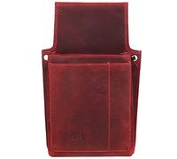 Greenburry Vintage Gürteltasche Leder 13 cm rusty red (1786A-26) rot