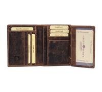 Greenburry Vintage Ausweismappe Leder 11,5 cm braun (1794B-25)