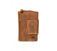 GreenBurry Vintage Leder Reißverschlussbörse 1815-25