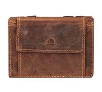 Greenburry Vintage Magic Geldbörse RFID Leder 10 cm brown Herren