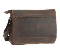 Greenburry Vintage Messenger Leder 36 cm braun