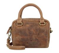 Greenburry Vintage Mini Bag Handtasche Leder 18 cm braun