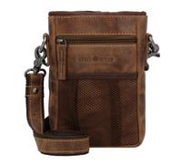 Greenburry Vintage Mini Bag Umhängetasche Leder 13 cm braun