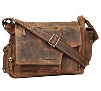 Greenburry Vintage Messenger II Leder 39 cm brown