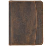 Greenburry Ringmappe Vintage 1721 Leder 26 cm Braun