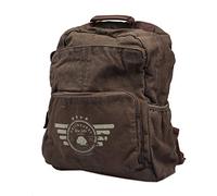 Greenburry Rucksack / Daypack Vintage Aviator 5908 Backpack Khaki (29.1 Liter) Oliv
