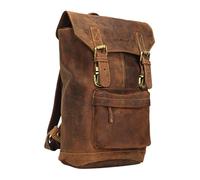 Greenburry Vintage Rucksack Leder 42 cm Laptopfach brown (1689S-25)