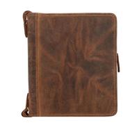 Greenburry Vintage Schreibmappe Leder 26 cm braun