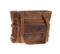 Greenburry Vintage Schultertasche Leder 36 cm cognac (GB-1635-25)