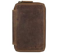 Greenburry Federtasche »Vintage«, Stifteetui, Schüleretui, 2-Fächer, 28 Stiftschlaufen, Antikleder