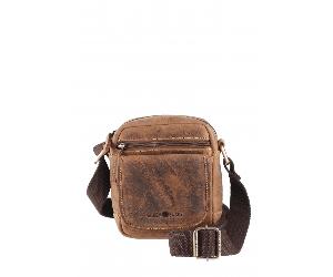 GreenBurry Vintage Travel-3 Umhängetasche klein Leder 1557-25