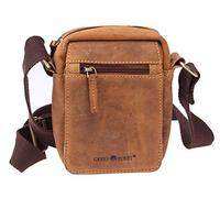 Greenburry Vintage Umhängetasche Braun 14x8x18cm