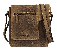 GreenBurry Vintage Umhängetasche braun VE 5 Stk. Leder 1650-25