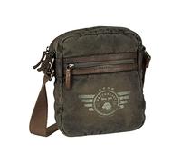 Greenburry Vintage Aviator Umhängetasche 20 cm khaki (5904-30) oliv
