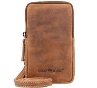 Greenburry Vintage Umhängetasche Leder 11 cm brown (1593-25)
