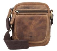 Greenburry Umhängetasche »Vintage«, Schultertasche, kleine Herrentasche 15x17cm, Leder im antik Look