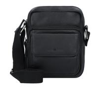 Greenburry Vintage 1542 Travel Crossbody Bag in Schwarz (2.7 Liter), Umhängetasche