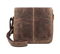 Greenburry Umhängetasche Vintage 1724GB-25 Leder 20 cm Braun