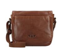Greenburry Vintage Umhängetasche Leder 26 cm braun