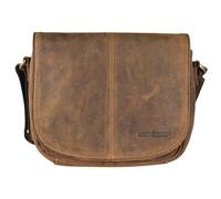 Greenburry Umhängetasche Vintage 1723M Leder 28 cm Braun Damen