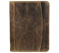 Greenburry Vintage Ringmappe Leder 26 cm braun